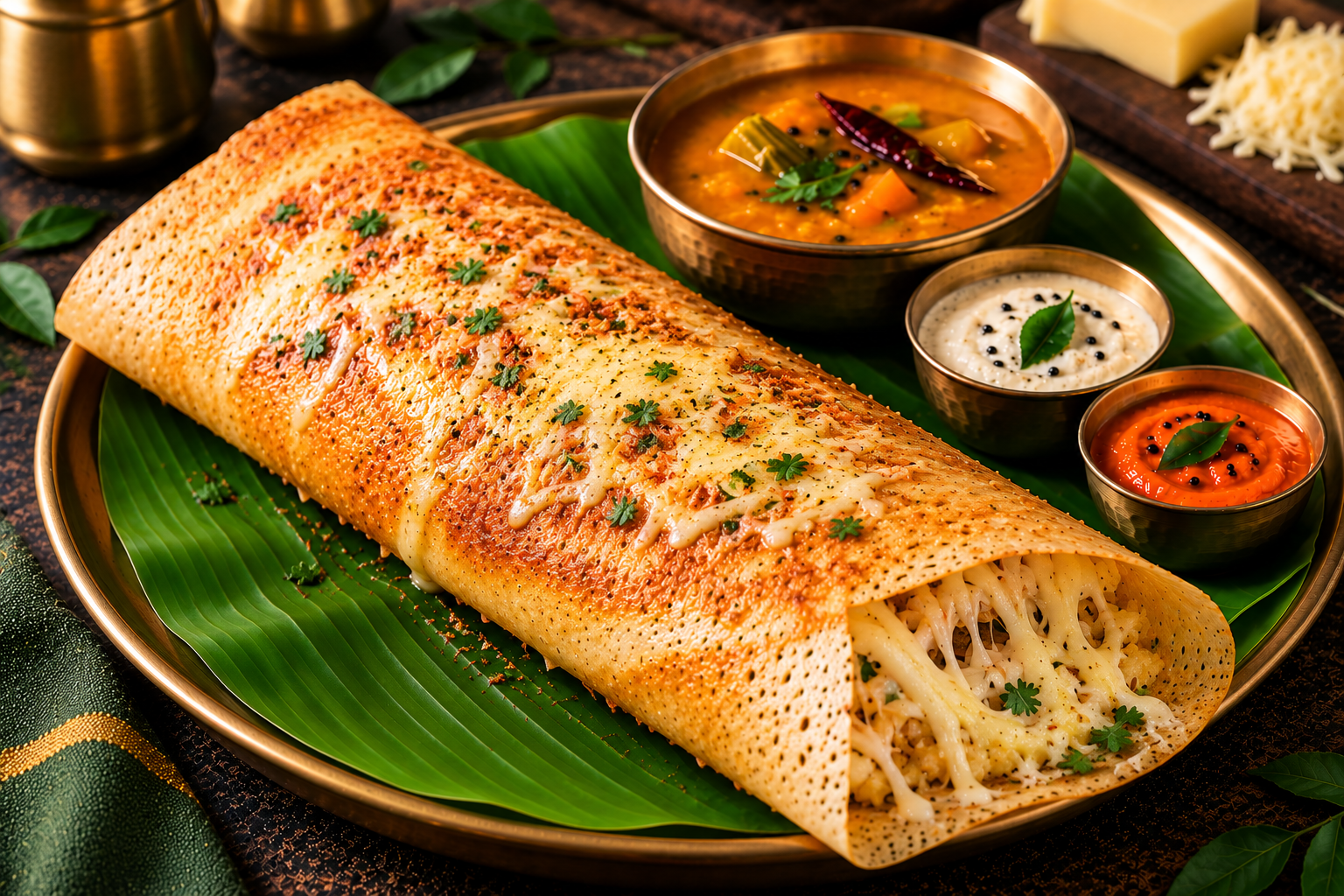 Cheese Dosa