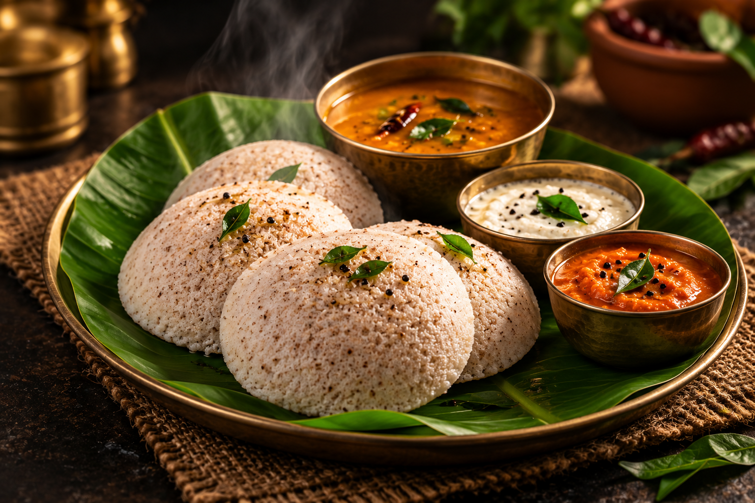 Idli and Mini Idli