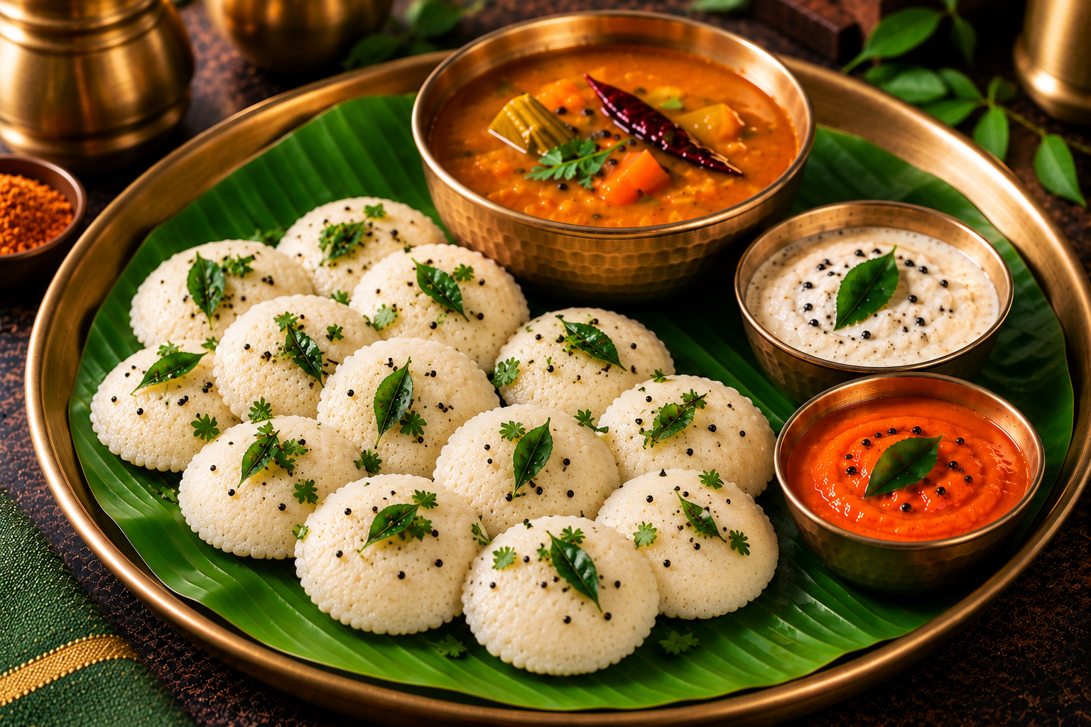 Mini Idli (12 pcs)